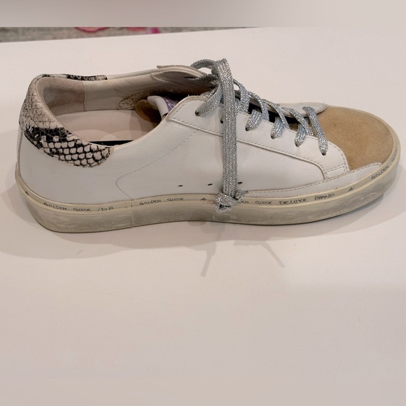 Golden Goose Hi Star Cappuccino, Silver, and Lavender. Limited edition - Picture 7 of 8